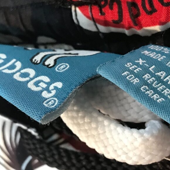 Big Dogs Hawaiian Beach Trunks Board Shorts - Picture 7 of 9